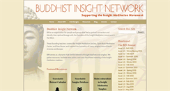 Desktop Screenshot of buddhistinsightnetwork.org